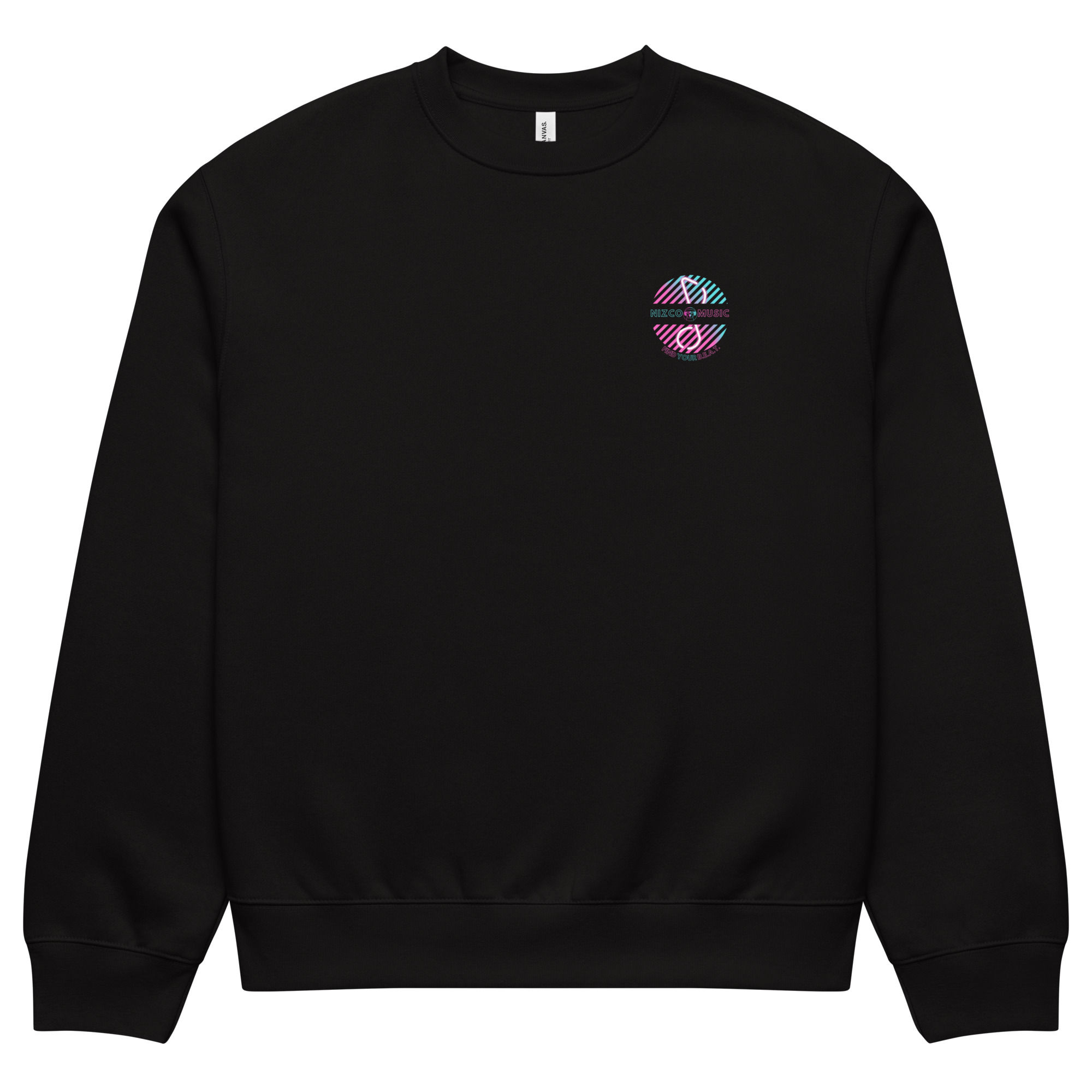 "Music is a Loyal Friend" Oversized Sweatshirt