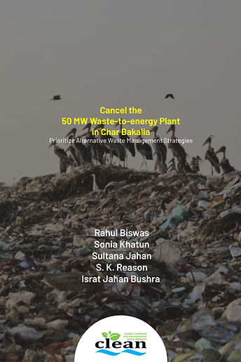 Policy Brief on the 50 MW Waste-to-energy Plant in Char Bakalia