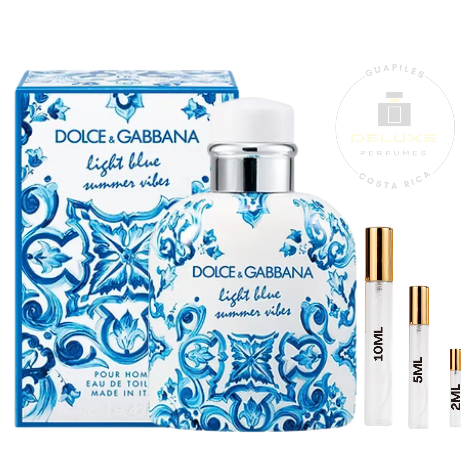 Decant Dolce & Gabbana Light Blue Summer Vibes Pour Homme EDT