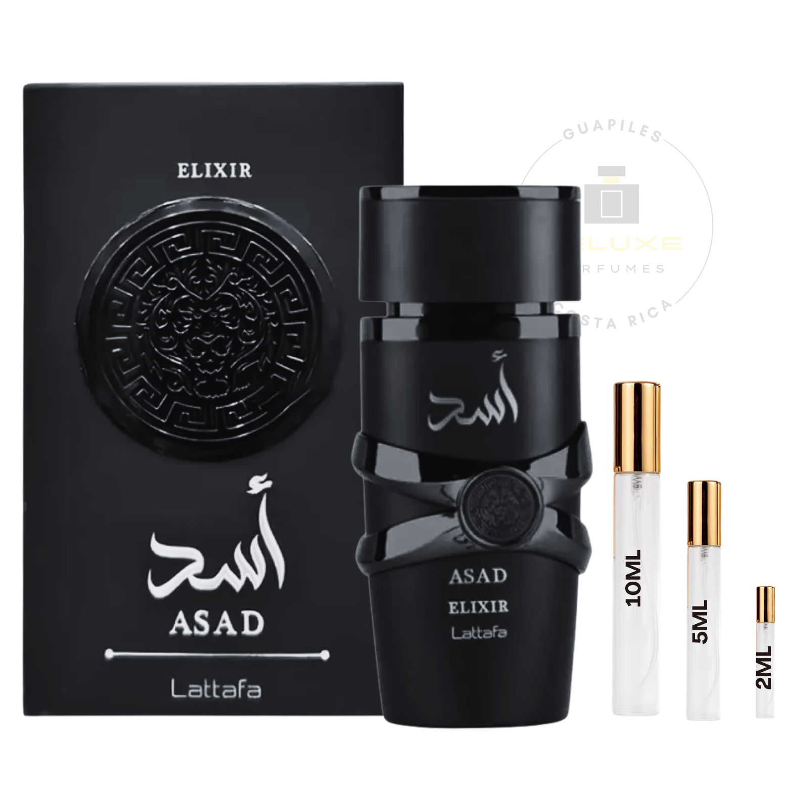 Decant Lattafa Asad Elixir