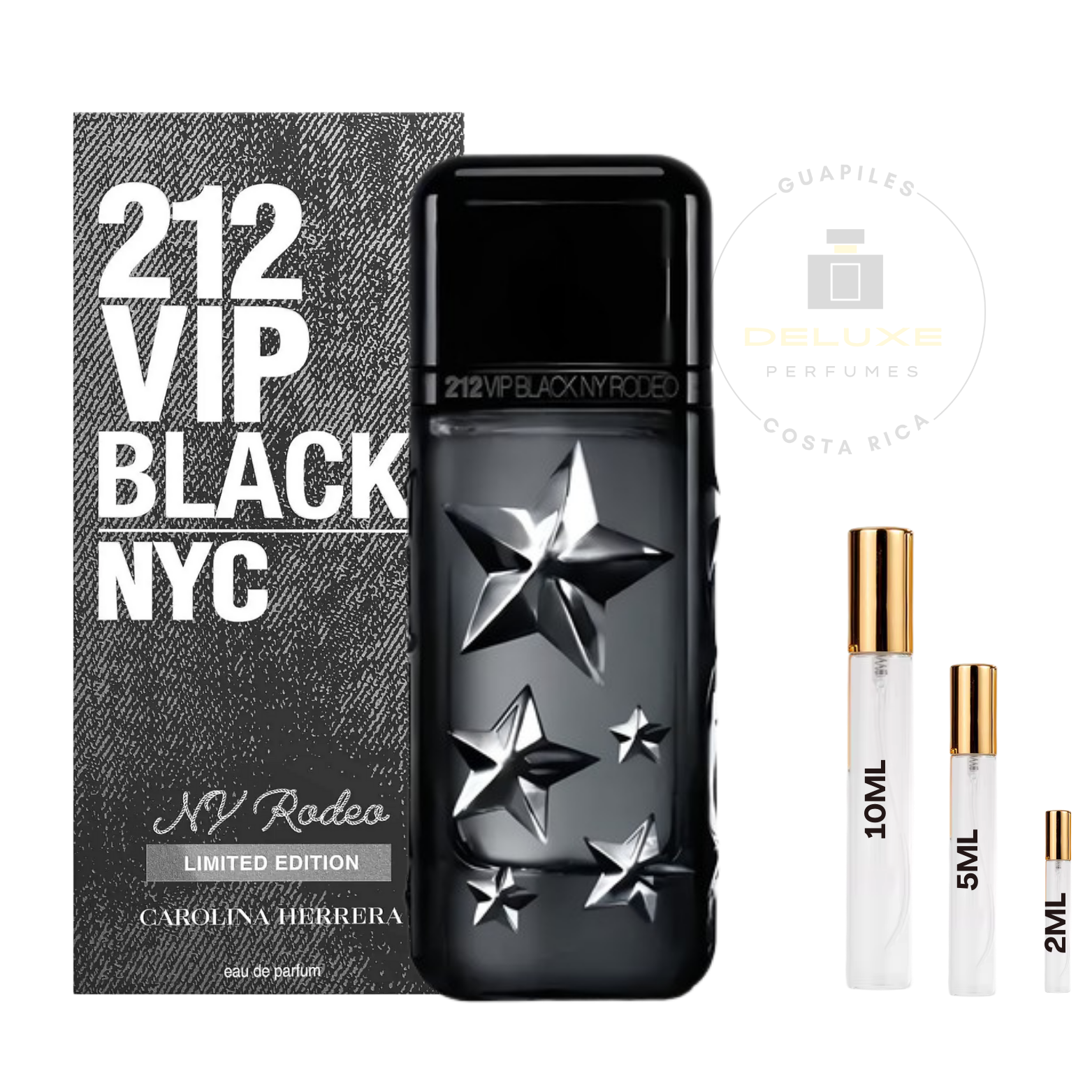 Decant Carolina Herrera 212 VIP Black NY Rodeo
