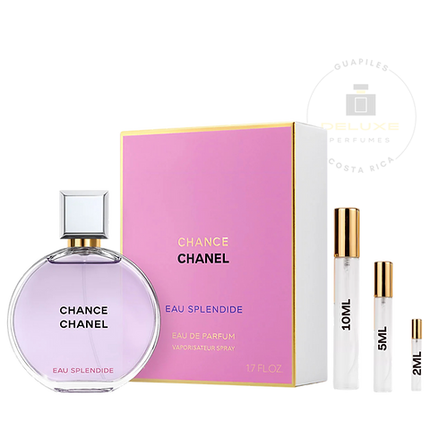 Decant Chanel Chance Eau Splendide EDP | Deluxe Perfumes Costa Rica