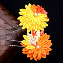 アトリエ奏和：江戸つまみ簪特別注文
Atelier Kanawa Edo Tsumami Kanzashi Custom Order