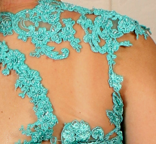 Miniatura: Vestido de festa verde