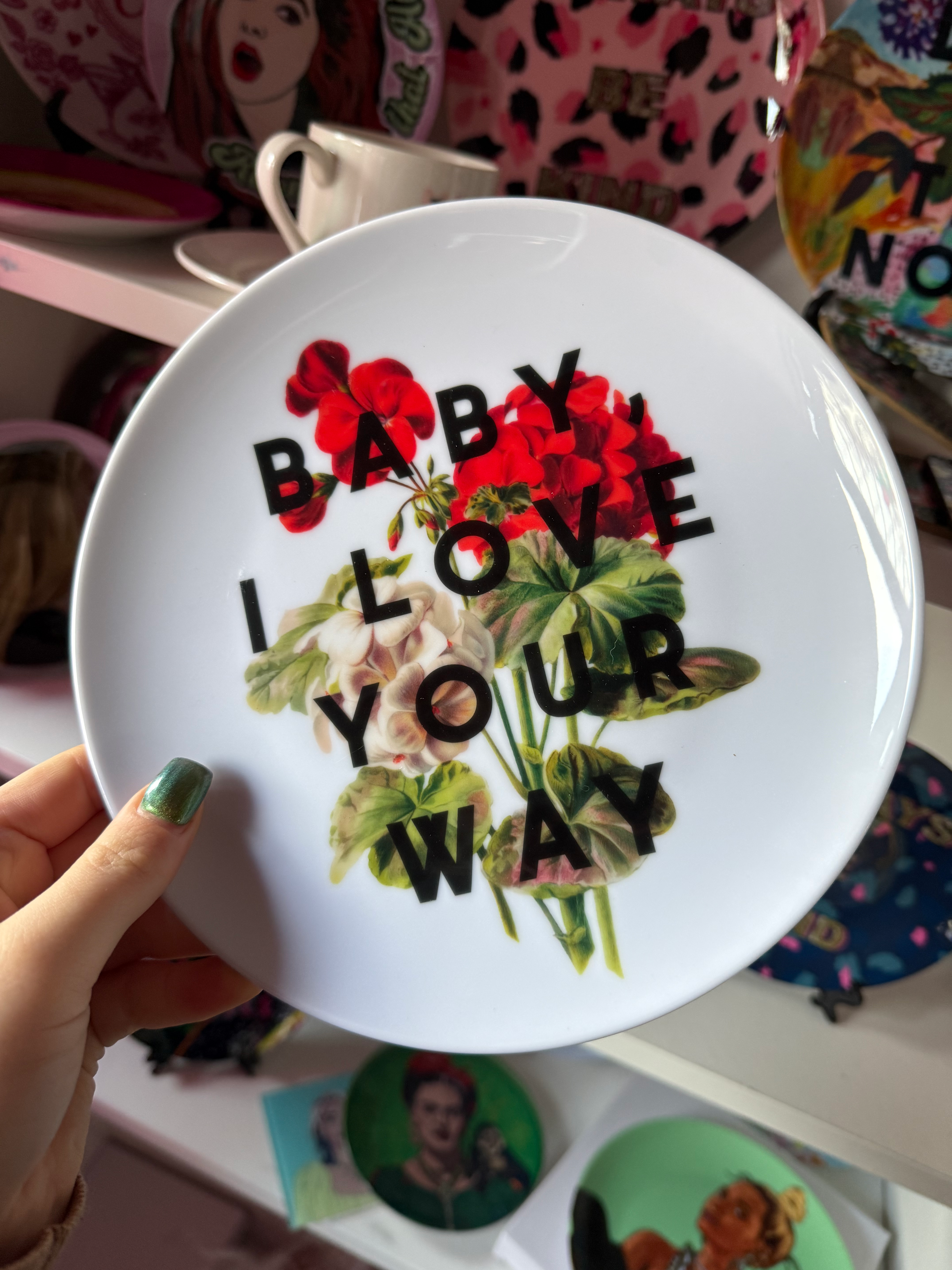 Assorted Decorative Plates