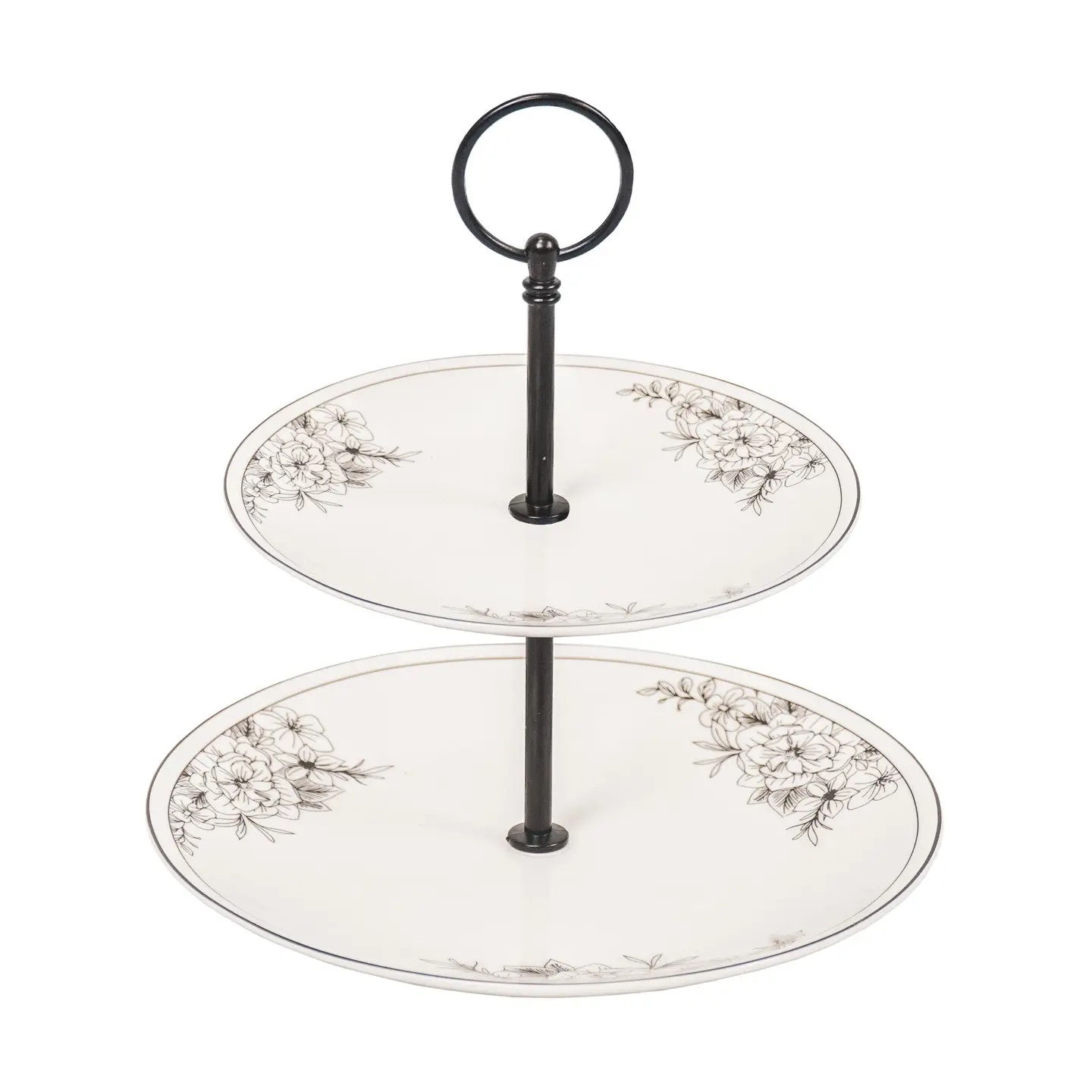 Hv Flower Etagere China - 2 Layers