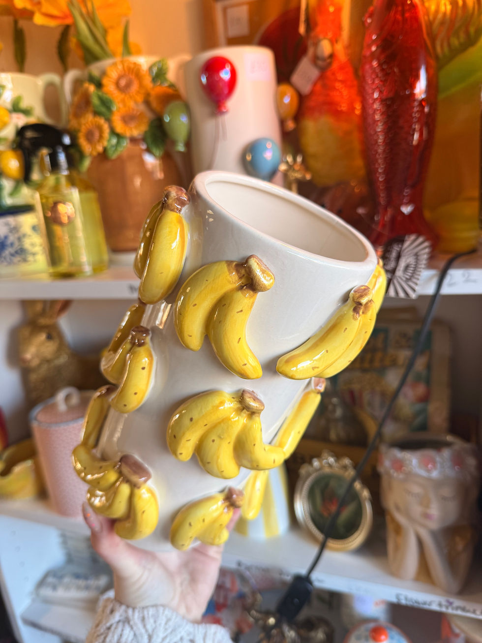 Thumbnail: 3D BANANA VASE, 22CM