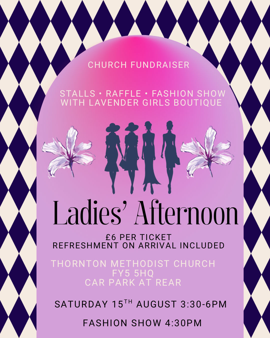 Fashion Show / Ladies Afternoon Ticket x 1 