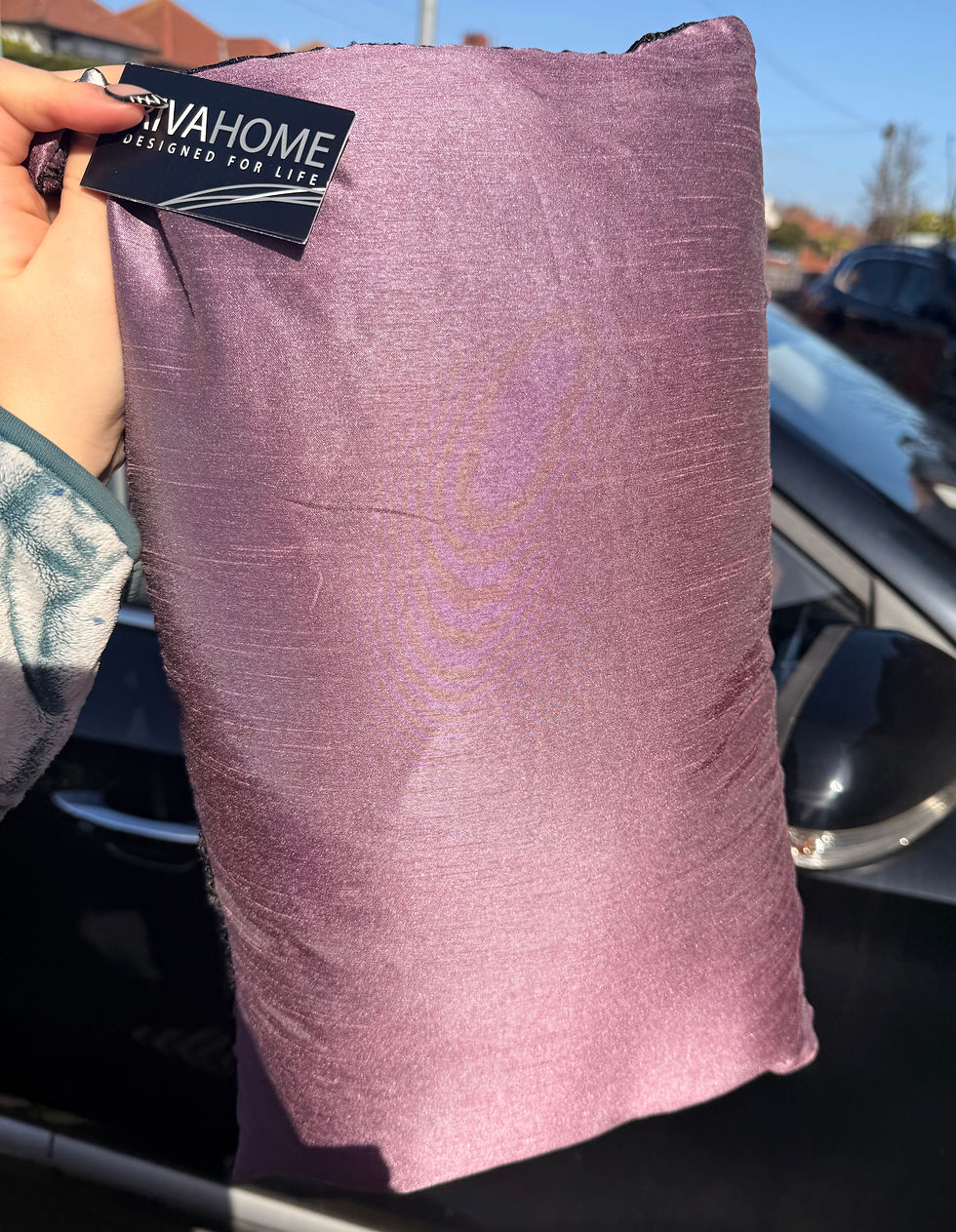 Thumbnail: Purple Lace Cushion 