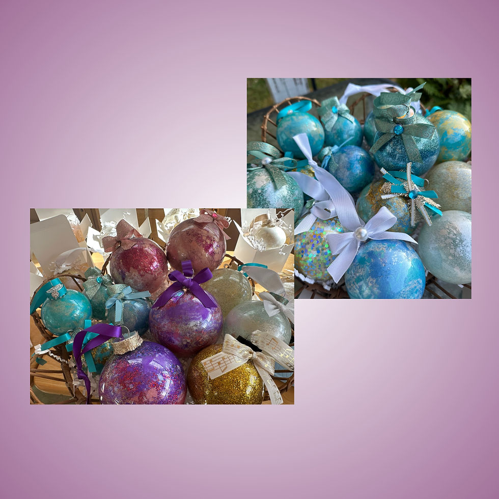 Nov. Ornament Series - 3wks 11/3-11/17-11/24