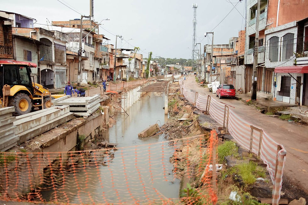 Infrastrukturarbeid i Belem