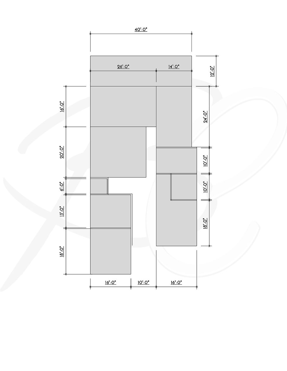 The dimensions do not make a rectangle