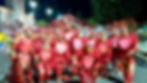 Group having fun at the Parade