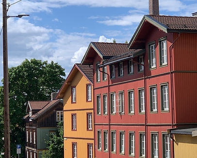 Colorful wooden Houses