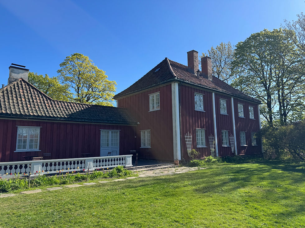 Vøienvolden Gård 18th century farm in Sagene Oslo owned by the National Trust of Norway