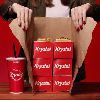 Krystal Helps Guests Give in to the Munchies with Free Delivery April 17-20