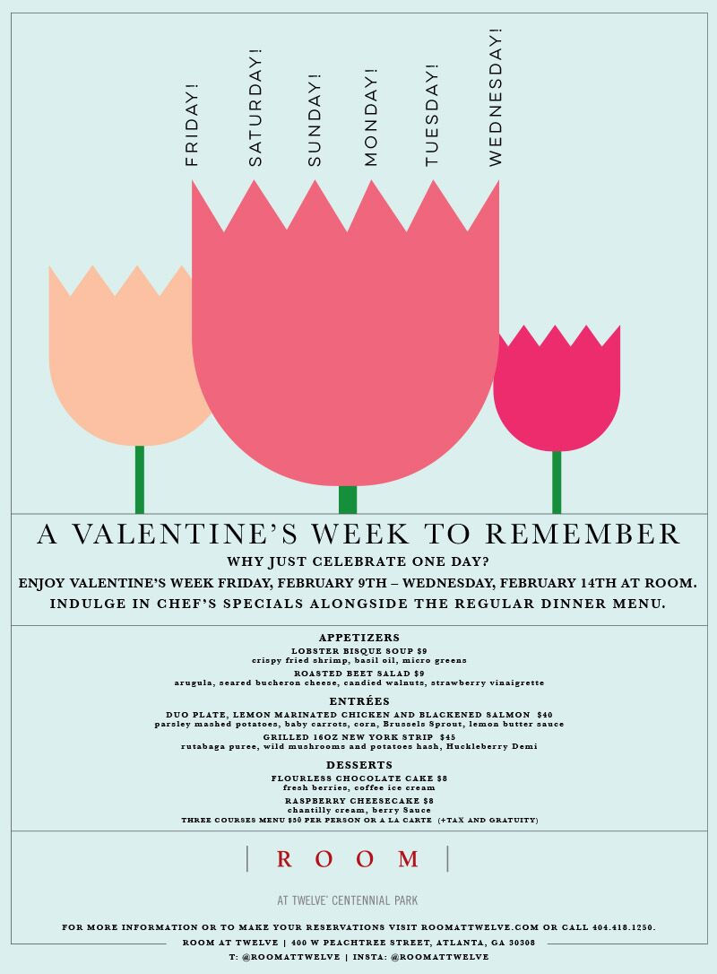 A Valentine’s Week to Remember at ROOM