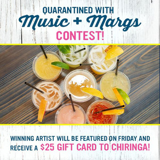 Enjoy a Beach Break during CHIRINGA's Quarantined with Music + Margs
