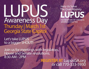Lupus Awareness Day is March 1