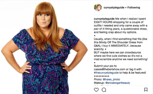 #TheCurvyStyleGuide from Cassie Young of The Bert Show