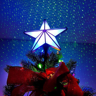 Order this Laser Christmas Tree Topper Today - Get it Tomorrow!