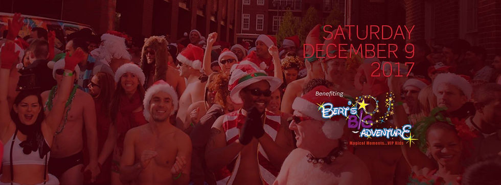 Bert's Big Adventure Announced as Beneficiary for 2017 Atlanta Santa Speedo Run