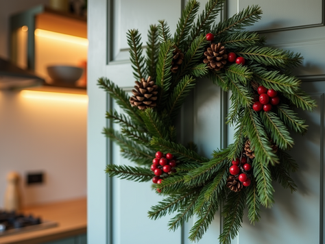 Exploring the Surge in Popularity of Cabinet Wreaths and DIY Christmas Villages