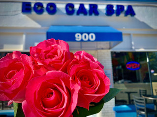 Will You Accept this Rose? Eco Car Spa Presents Girls Night Out Grand Opening Special Feb. 14
