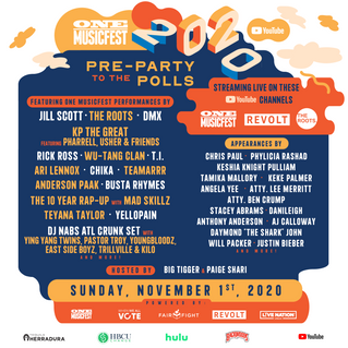 ONE Musicfest 2020: Pre-Party To The Polls
