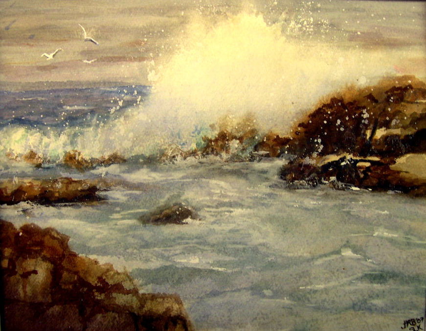 Seascape: Watercolour