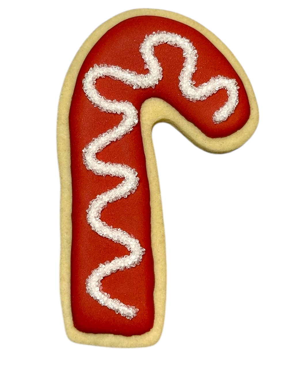 Thumbnail: Candy Cane Sugar Cookies - 1 Dozen (12)