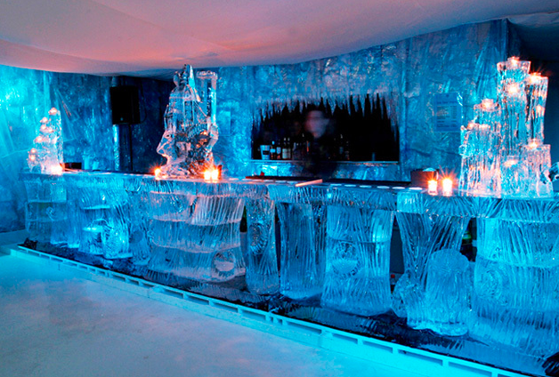 Bar de glace insolite à Paris