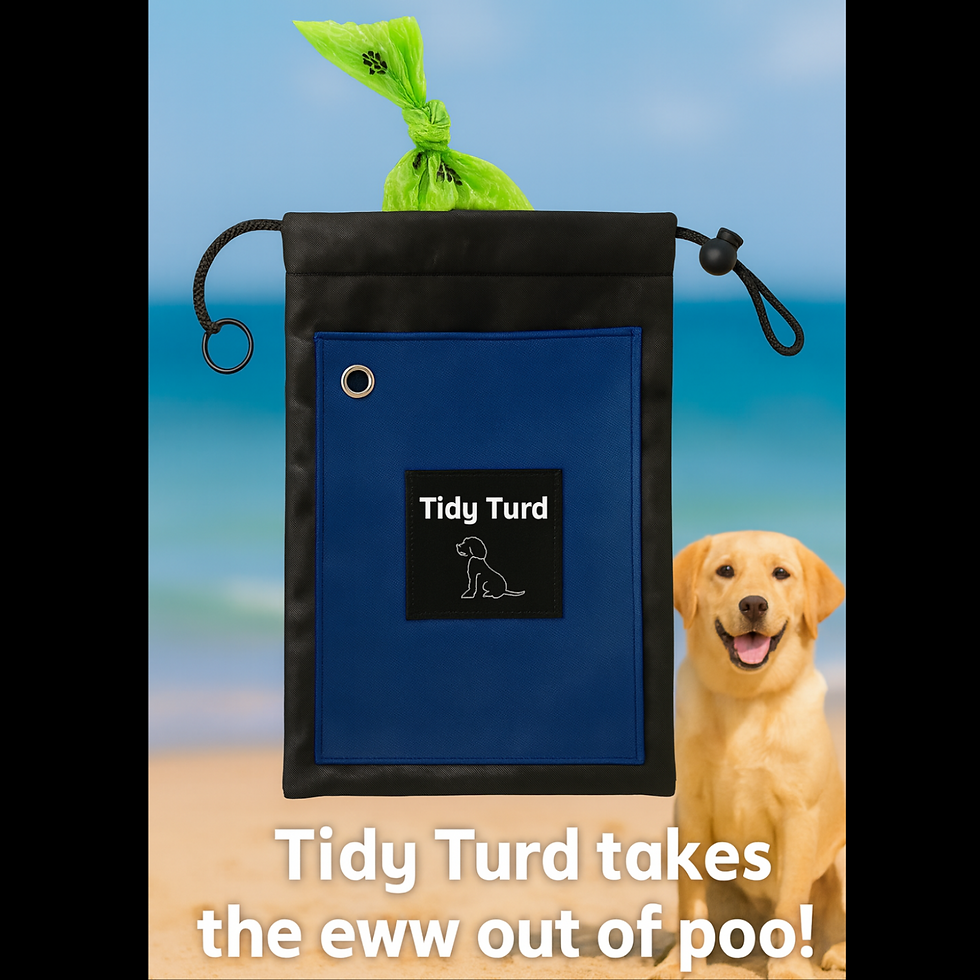 dog pouch for used used poo bags