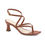 Miniatura: Sandália de Dedo Salto Flare MRTT (caramelo)