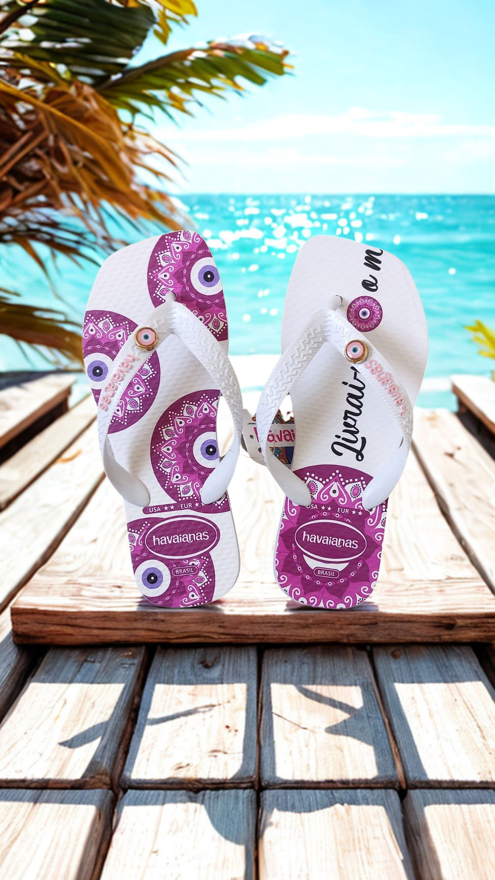 Miniatura: Havaianas Olho Grego (lilás)