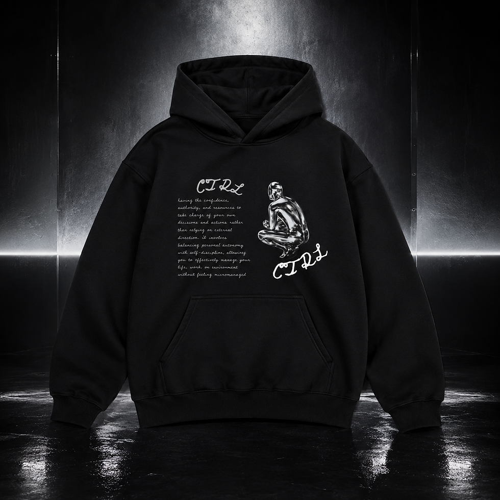 Thumbnail: DEFINE CTRL HOODIE IN BLACK