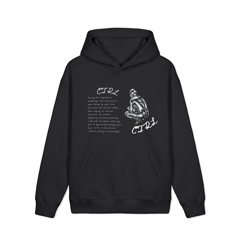 Thumbnail: DEFINE CTRL HOODIE IN BLACK