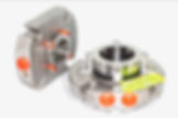 Photograph of a mechanical seal at WRES Ltd.