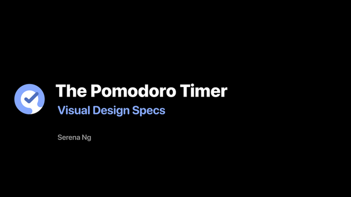 The Pomodoro Timer - Title