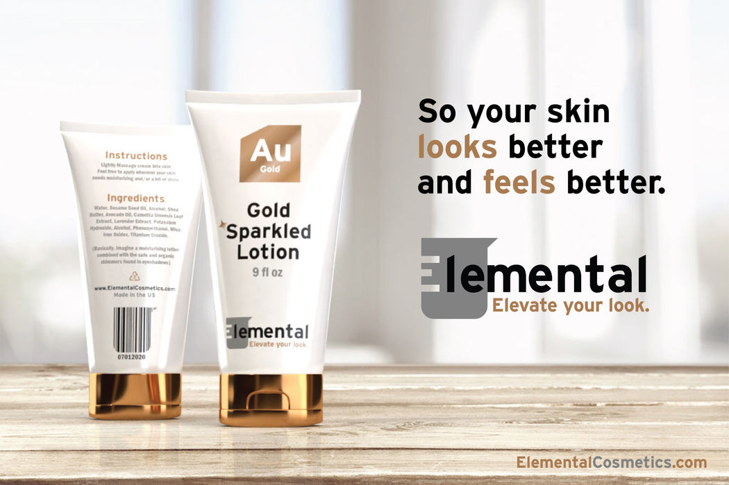 Elemental Cosmetics Advertisement (Landscape)