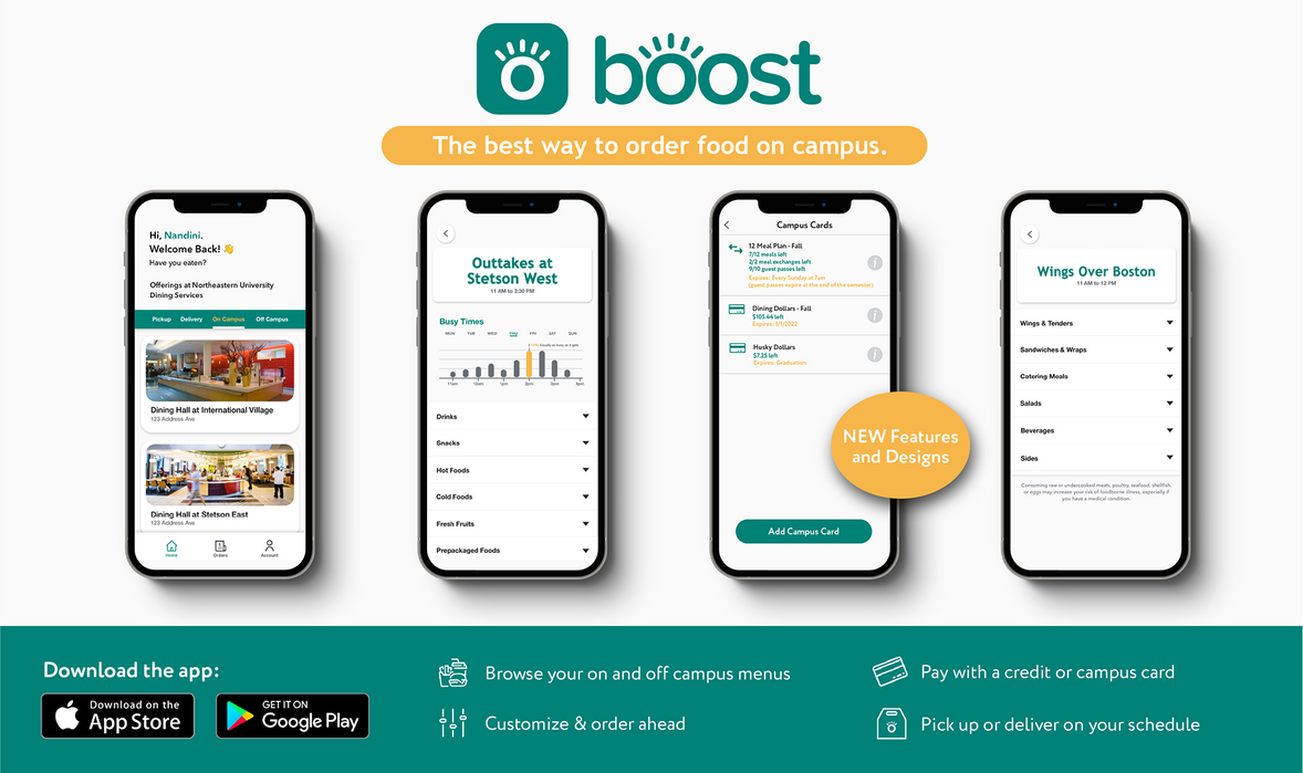 Boost Mobile Ordering App Advertisement