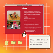 Lion Dance Interest Meeting Post (3/3)