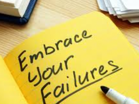 How to embrace failure