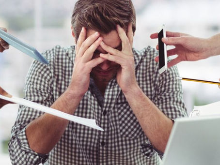 Managing work anxiety.