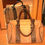 Miniature : Light brown handbag