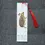 Thumbnail: Christmas Hedgehog laminated bookmark by Alan Taylor Art
