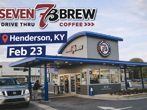 7 Brew Coffee officially opens in Henderson, KY