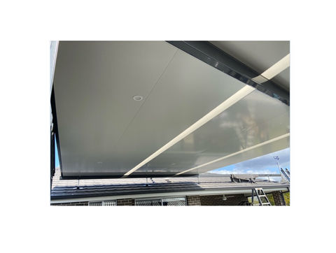 Insulated Roofing Panel Sky light Stripe Naturelite® by Bondor