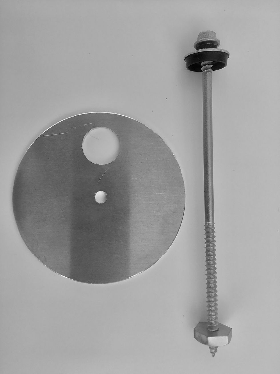 Thumbnail: 1 ceiling plate & 1 roofing screw