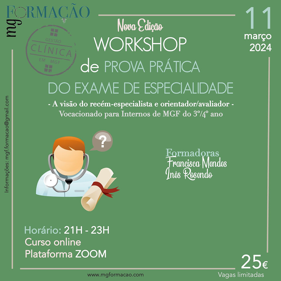 Prova Prática do Exame de Especialidade - Nova Edição